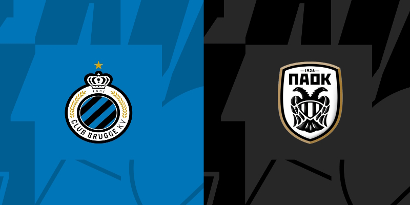 Club Brugge đối đầu kịch tính PAOK tứ kết Cúp C3 châu Âu 2023/2024