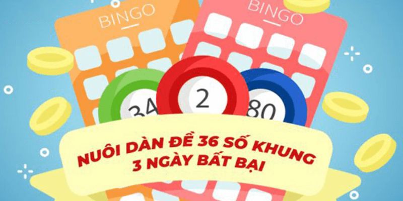 Tìm hiểu về nuôi dàn đề 36 con khung 3 ngày